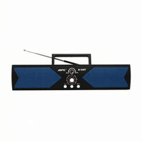 MP3 MP4 Playback Portable Radio Speaker Audio Input Bluetooth Radio Speaker Perforated Grilles Audio Device Headphone Port