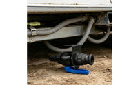 RV Gray-Water Drain Universal Fit Drain with Lever Handle Heavy Duty for Motorhome Maintenance