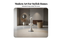 Abstract Design Stylized Poodle Figurine Minimalist Design Tabletop Sculpture Handmade House Decoration for Art Lovers, Interior Designers, Homeowners, Living Room, Bookshelf, Entryway, Office Desk