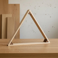 Professional Grade Solid Wood 8-Ball Rack Long-Lasting Pool Ball Triangle Rack Polished Finish Game Room Equipment Universal Fit for Bar