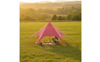 Waterproof Star Shade Tent Large Peaked Canopy Tent Heavy Duty Canopy with Carry Case Spacious for Event Planners