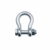 Galvanized Arch U-Type Heavy Duty Lifting Link, Nautical Rigging Connector, Commercial D-Shaped Lock, Multiple Options
