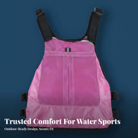 Adult Flotation Jacket Quick-Quick-Evaporating Adult Flotation Jacket Lightweight Kayaking Vest for Kayakers, Snorkelers, Boating, Paddleboarding