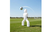 Soccer Kick Mannequin Portable Inflatable Soccer Dummy Tumbler Design Athletic Gear for Backyard