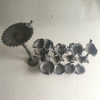 Cast Iron Garden Bird Bath Feeder Dish for Villa Home Decor