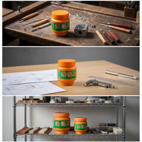 Heat-Resistant Modeling Clay in Jar Non-Drying Reusable Molding Material Bold Spongy for Jewelers, Makers, Mold-Making