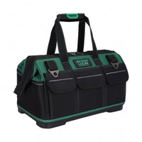 Multi-Purpose Tool Bag Thickened Oxford Cloth Tool Storage Bag Portable Organizer Padded Grip Zippered Top for Electrical Work