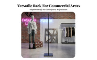 Sturdy Construction Mannequin Stand Base Modern Design Half Body Mannequin Stand Detachable Parts Clothing Display Prop Tool-without Tools Assembly for Boutique Owners, Fashion Designers, Boutiques, Window Displays, Photo Studio, Trade Exhibit S