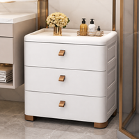 4 Layer Drawer Organiser, Movable Toy Storage for Kids Bedrooms, Stackable Storage Drawers, Not on-White Synthetic Material