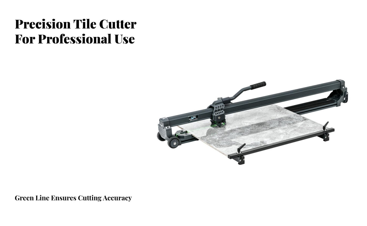 Manual Tile Cutter Portable Manual Floor Tile Cutter Porcelain Slab Cutting Tool Sturdy-Duty Construction Ergonomic Handle