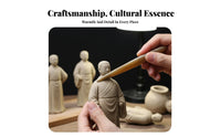 Ox Antler Modeling Tool Handmade Clay Sculpture Multi-Purpose for Sculptors