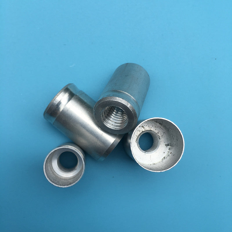Fishing Rod to Landing Net Pole Adapter with 8mm Universal Thread Connector