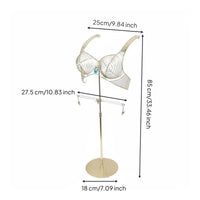 Underwear Display Stand Stable Base Bra Display Rack Saving Underwear Rack for Shop Window, Boutique