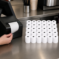 Thermal Receipt Paper Rolls 57x50mm for POS Printers