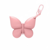 Portable Butterfly Lipstick Holder Keychain Lightweight Lip Salve Holder Keychain Secure Grip Butterfly Lip Salve Sleeve Long-Lasting for Travel