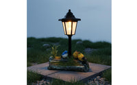 Waterproof Solar Bird Lamp Easy Setup Outdoor Decoration Stable Base for Garden, Lawn