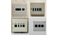 10 Pieces Breaker Filler Plate Including Labeling Snap-in Breaker Filler Plate Flush Hardware for Electricians, Homeowners, Electrical Panels