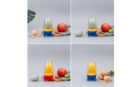 Egg Portable Egg Shaker with Pull Cord for Breakfast Prep