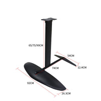 Hydrofoil Assembly Front Wing Water Hydrofoil Rear Stabilizer Surfboard Foil