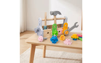 Toy Tool Set with Basket Educational Playset Fine Motor for Classroom