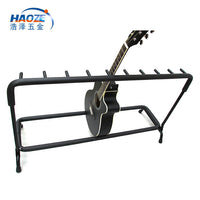 Multi-Head Guitar Stand for Acoustic Electric Bass Guitars - Display Rack for Music Stores and Studios