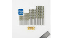 24 Pieces Includes 4 Brass Collets Crystal Drill Bit Set Rotary Tool Compatible Crystal Coated Rotary Tool Accessory for Hobbyists