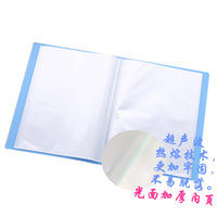 A3 Transparent Document Folder with Clear Pockets for Artwork and Papers, 20-60 Pages