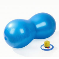 Inflatable Peanut Ball with Pump Sensory Peanut Ball for Children, Balance Practice