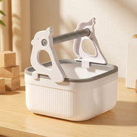 PP Material Parrot Stand with Tray Base, Tabletop Wood Parrot Bird Perch, Training Stand and Play Stand for Small Medium Parakeets Cockatiels