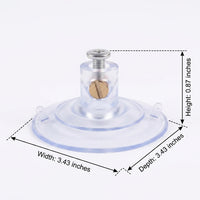 Window Cat Perch Suction Cup Cat Bed, Hanging Cat Bed Hammock with M8 Screw Rod and Thickened Suction Cup, Strong Sill Holder for Indoor Cats