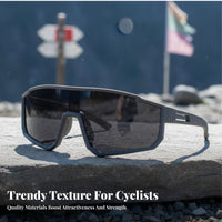 Oversized Cycling Glasses Lightweight Windproof Guard Sunglasses Guard Sports Sunglasses Wide View for Women, Running, Fishing