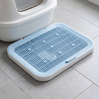 Double-Layer Cat Litter Mat with Honeycomb Design for Trapping Litter