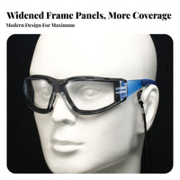Wind Resistant Cycling Glasses Particles Resistant Anti-Fog Protect Ing Vision Wear Water-Resistant Goggles Curved Design