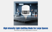 LED Bulb, E27 Base, High Power, Energy Saving, Ultra Bright, Factory Workshop Lighting