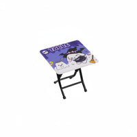 Imaginative Play Miniature Folding Table and Chair Set Realistic Design Cartoon Dollhouse Table Set Great Gift Playhouse Furniture for Children, Playroom