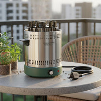 Easy to Clean Electric Barbecue Grill Even Heating Smokeless Grill for Indoor