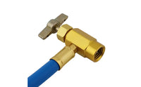Air Conditioning Charging Hose with Pressure Gauge Flexible for Garage, DIYers