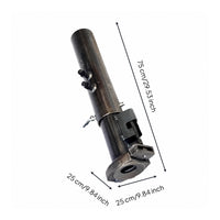 Gooseneck Hitch Component Locking Hitch with Pull Handle Metal Hardware for Farmers, Worksite