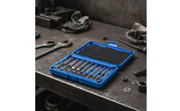 10 Pieces Bit Socket Kit Reinforced Bit Socket Set with Case Anti-Slip Tools for Automotive Repair, Machinery Maintenance