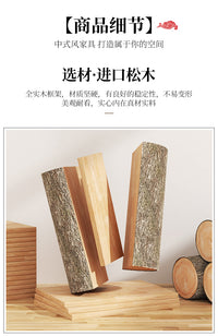 实木茶桌椅组合家用2025新款茶几桌客厅一桌六椅办公室阳台泡茶桌 【单桌★纯松木打造】原木色120*60cm