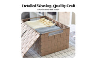 Lidded textile container With Lid foldable Lidded Box Large Capacity for Under Bed