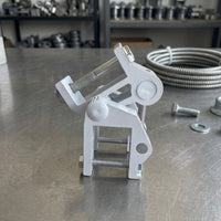 Compact Mounting Clamp with Adjustable Screw Metal Awning Mounting Bracket Secure Awning Clamp Long-Lasting for Canopy, Sunshade