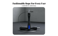Smart Leap Rope Electronic Counter Bluetooth Skipping Rope App Data Analysis Clear Digital Screen Display for Students
