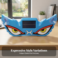 Curved Solar Rear Window Light Blue Plastic
