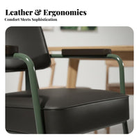 Upholstered Armchair with Metal Legs Nordic Design Padded Metal Frame Chair Soft padding Indoor Seating for Adults, Dining Room, Bedroom, perusing corner