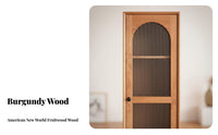 Nordic & design Hutch with Glass Doors Japanese Inspired display cabinet Minimalist Design Display Cabinet for Book Lovers, Interior Decorators, Collectors, Study Room, Home Office