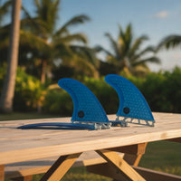 Surfboard Fin with Honeycomb Texture Stiff Single Tab Surfboard Fin High Control Surf Fins for Surfers