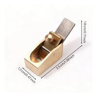 Thumb Plane Polished Violin Luthier Plane Portable Woodcraft Tool for Instrument Making