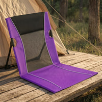 Mesh Back Floor Chair Carrying Bag Folding Floor Chair Lightweight