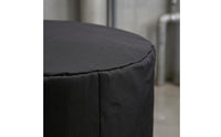 Cylindrical Covering Cover Sewn Construction Black Equipment Cover Heavy-Duty Gear Protection
